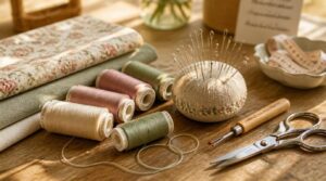 choose fabric, thread, and needles choose fabric, thread, and needles