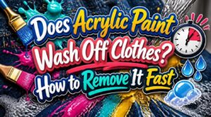 does acrylic paint wash off clothes does acrylic paint wash off clothes