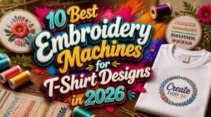 10 Best Embroidery Machines for T-Shirt Designs in 2026 1 embroidery machines for tshirt designs