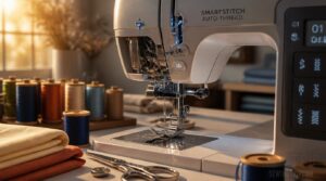 essential self-threading sewing machine features essential self-threading sewing machine features
