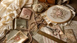 extra fabric for decorative details extra fabric for decorative details