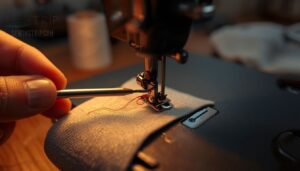 fine-tune bobbin tension carefully fine-tune bobbin tension carefully