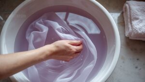 gently swish the fabric gently swish the fabric