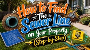 how do i find the sewer line on my property how do i find the sewer line on my property