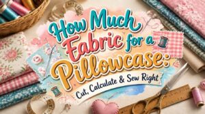 how much fabric for a pillowcase how much fabric for a pillowcase