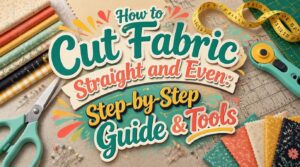 How to Cut Fabric Straight and Even: Step-by-Step Guide & Tools 11 how to cut fabric straight and even