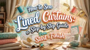 How to Sew Lined Curtains: a Step-by-Step Guide From Start to Finish 3 how to sew lined curtains