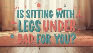is sitting with legs folded under bad for you is sitting with legs folded under bad for you