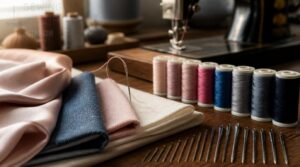 match fabric, thread, and needle match fabric, thread, and needle