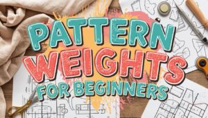 Pattern Weights for Beginners: How to Use, Make & Cut Faster 1 pattern weights for beginners