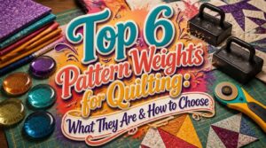 Top 6 Pattern Weights for Quilting: What They Are & How to Choose 1 pattern weights for quilting