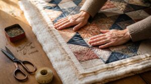 prepare the quilt sandwich before sewing prepare the quilt sandwich before sewing
