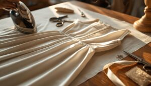 press and finish seams press and finish seams