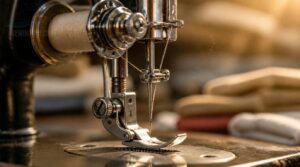rethread with foot raised rethread with foot raised