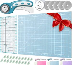 Top 6 Rotary Cutters for Classroom Sewing: Safety Guide 2026 2 Rotary Cutter Set turquoise B083RQ8WYD