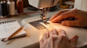 sew after each change sew after each change