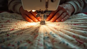 sewing center outward sewing center outward