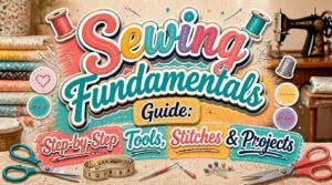 Sewing Fundamentals Guide: Step-by-Step Tools, Stitches & Projects 13 sewing fundamentals guide