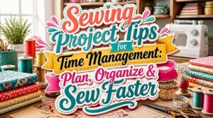 sewing project tips time management sewing project tips time management