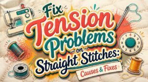 Fix Tension Problems on Straight Stitches: Causes & Fixes 1 tension problems on straight stitches