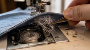 thread bunching underneath thread bunching underneath