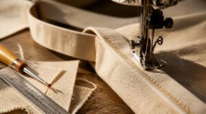 top-stitch bag edges top-stitch bag edges
