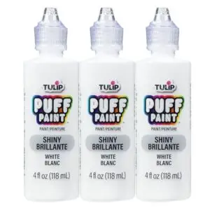 How Long Does Puffy Paint Take to Dry? Tips to Speed It Up 3 Tulip Puff Paint Slick White B06XJB8LV3