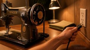 unplug the sewing machine unplug the sewing machine
