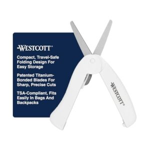 Top 10 Fabric Scissors for Travel: TSA-Safe Picks (2026) 6 Westcott Travel Safe Titanium Bonded Mini B0DJWTB6Z7