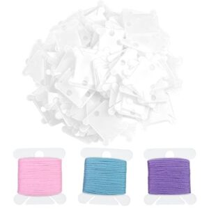Top 10 Bobbins for Crafting Classes: Types, Fit & Buying Tips 3 100 Pcs Plastic Floss Bobbin, B08BZH834Q