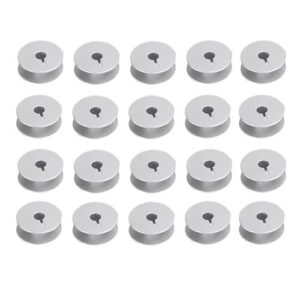8 Best Bobbins for Quilting: Types, Materials, Troubleshooting & Tips 3 20 Pcs Silver 18034AS M B0GGH3MRVW