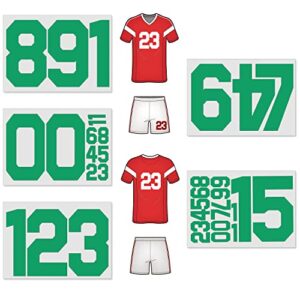 How to Repurpose Graphic Tees Into Pillows: a Step-by-Step Guide 9 34 Pieces Iron on Numbers B0B418M4SJ