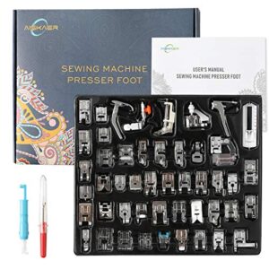 Top 9 Sewing Machine Feet Sets: Types, Fit & Buying Tips 1 Aiskaer 48Pcs Sewing Machine Presser B073X1LKJ6