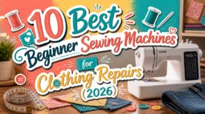 10 Best Beginner Sewing Machines for Clothing Repairs (2026) 1 beginner sewing machines for clothing repairs