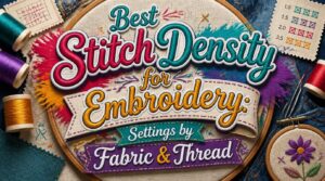best stitch density for embroidery best stitch density for embroidery