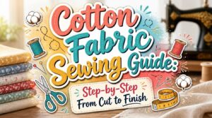 Cotton Fabric Sewing Guide: Step-by-Step From Cut to Finish 4 cotton fabric sewing guide