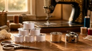 decide between pre-wound and reusable bobbins decide between pre-wound and reusable bobbins