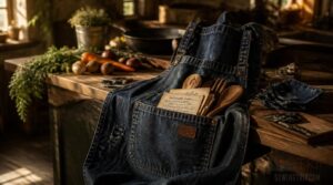 denim kitchen aprons denim kitchen aprons