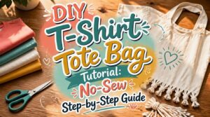 DIY T-Shirt Tote Bag Tutorial: No-Sew Step-by-Step Guide 16 diy tshirt tote bag tutorial