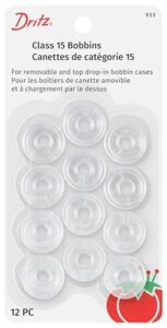 Best Bobbins for Costume Making: a Buyer's Guide by Machine Type 8 Dritz Class 15 Reusable Bobbins, B004KZ373I