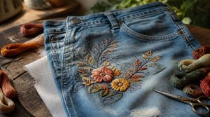 embroider over stains embroider over stains