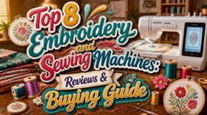 Top 8 Embroidery and Sewing Machines: Reviews & Buying Guide 13 embroidery and sewing machines