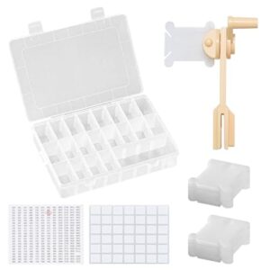 10 Best Thread Organizers for Travel: Reviews, Tips & Packing Guide 6 Embroidery Floss Organizer with 24 B0FMRJSZ1M