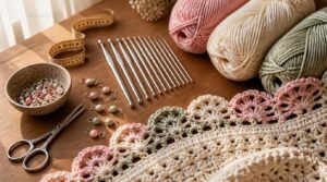 essential tools for crochet edging essential tools for crochet edging