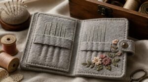 felt needle book felt needle book