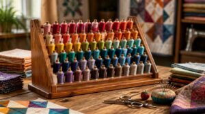 freestanding wooden thread racks freestanding wooden thread racks