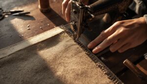 guide fabric gently guide fabric gently