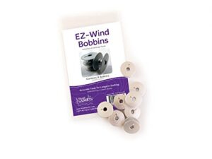 8 Best Bobbins for Quilting: Types, Materials, Troubleshooting & Tips 1 Handi Quilter EZ Wind Bobbins (Pack B075RC2M14