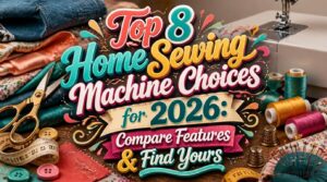 Top 8 Home Sewing Machine Choices for 2026: Compare Features & Find Yours 11 home sewing machine choices