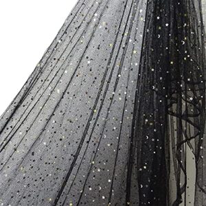 How to Make a Cape Out of Fabric: Sew, Finish & Customize 4 Honbay 5.5x1.7Yards Glitter Star Moon B0931Y5PNG